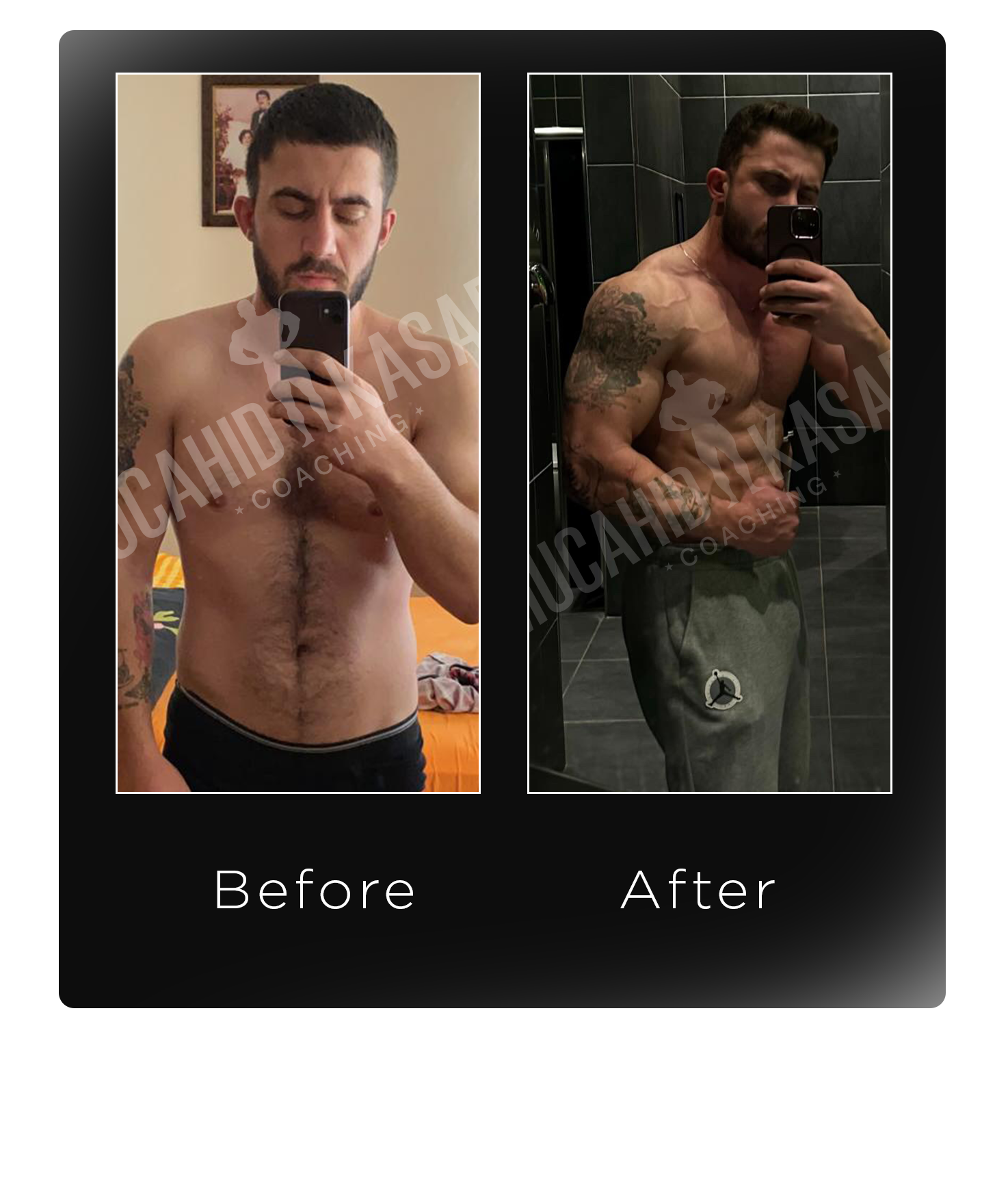Online Fitness Koçluğu Öncesi–Sonrası 2